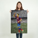 Neymar Barcelona Block Giant Wall Art Poster