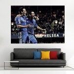 Frank Lampard & John Terry Chelsea Legends Block Giant Wall Art Poster