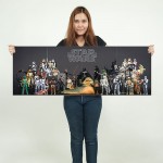 Star Wars Action Fighting Futuristic  Wand-Kunstdruck Riesenposter 