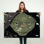 Star Wars Yoda  Wand-Kunstdruck Riesenposter