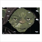 Star Wars Yoda  Wand-Kunstdruck Riesenposter