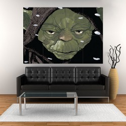 Star Wars Yoda  Wand-Kunstdruck Riesenposter (P-2041)