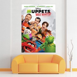 Muppets Most Wanted  Wand-Kunstdruck Riesenposter (P-2052)