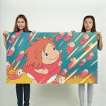 Ponyo Block Giant Wall Art Poster 