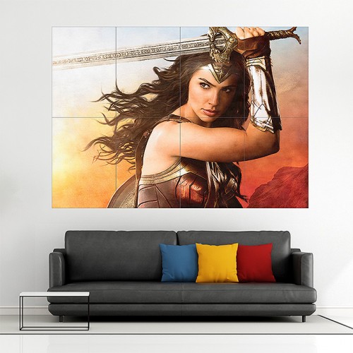 Wonder Woman #1 Wand-Kunstdruck Riesenposter