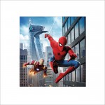 Spider Man Homecoming Iron Man  Wand-Kunstdruck Riesenposter 