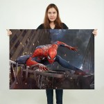 Spider Man PS4 Block Giant Wall Art Poster