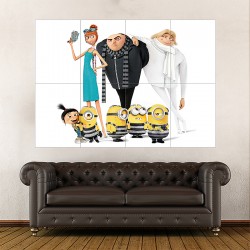 Despicable Me 3  Wand-Kunstdruck Riesenposter (P-2073)