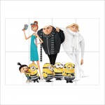 Despicable Me 3  Wand-Kunstdruck Riesenposter