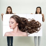 Woman Hairstyle  Wand-Kunstdruck Riesenposter