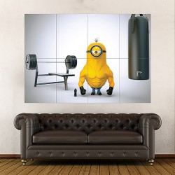 Bodybuilder Minion Despicable Me 3  Wand-Kunstdruck Riesenposter (P-2085)