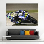 Valentino Rossi MotoGP  Wand-Kunstdruck Riesenposter