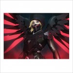 Blackwatch Mercy Overwatch  Wand-Kunstdruck Riesenposter