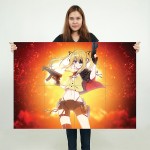 Anime Girl Guns Block Giant Wall Art Poster