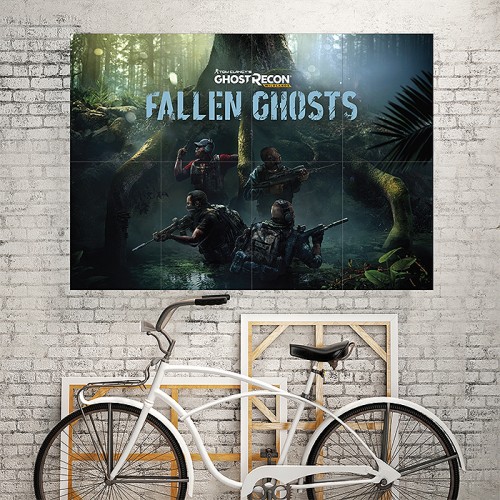 Tom Clancys Ghost Recon Wildlands Fallen Ghosts  Wand-Kunstdruck Riesenposter