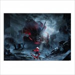 God Eater 2 Rage Burst Video Game  Wand-Kunstdruck Riesenposter