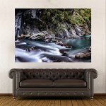 Lisong Hot Spring Taiwan  Wand-Kunstdruck Riesenposter