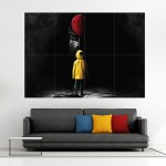 It 2017 Horror Movie  Wand-Kunstdruck Riesenposter