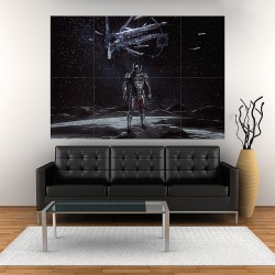 Hyperion Mass Effect Andromeda  Wand-Kunstdruck Riesenposter (P-2124)