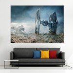 Tie Fighter Star Wars  Wand-Kunstdruck Riesenposter