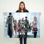 Final Fantasy Artwork  Wand-Kunstdruck Riesenposter