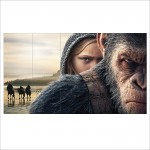 War for the Planet of the Apes 2017  Wand-Kunstdruck Riesenposter 