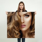 Medium Length Wavy Hairstyles  Wand-Kunstdruck Riesenposter 