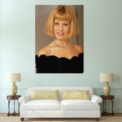 Blonde Chin Bob Hairstyle  Wand-Kunstdruck Riesenposter (P-XXXX)