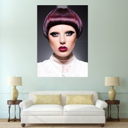 Bangs Fringes Hair Block Giant Wall Art Poster (P-2157)