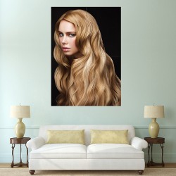 Blonde Welle Haare  Block Giant Wall Art Poster (P-2160)