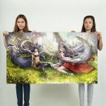 Yuel und Societte Granblue Fantasy  Wand-Kunstdruck Riesenposter 