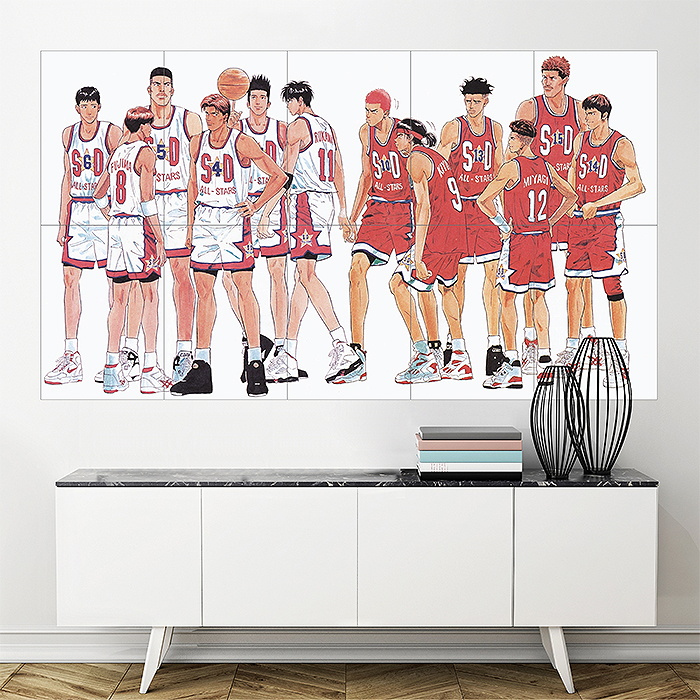 Slam Dunk Basketball Anime Block Giant Wall Art Poster