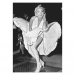 โปสเตอร์ ขนาดใหญ่ Marilyn Monroe Flying Skirt