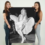 โปสเตอร์ ขนาดใหญ่ Marilyn Monroe Flying Skirt