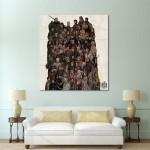 Game of Thrones Family Tree  Wand-Kunstdruck Riesenposter 