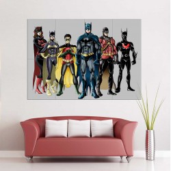 Batman Family  Wand-Kunstdruck Riesenposter (P-2186)