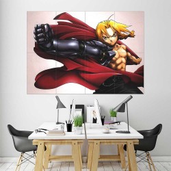 FullMetal Alchemist  Block Giant Wall Art Poster (P-2187)