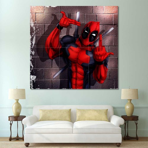 Deadpool Block Giant Wall Art Poster