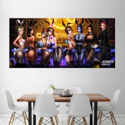 Overwatch Bunny Girl Block Giant Wall Art Poster (P-2206)