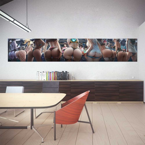 Overwatch Lingerie Girl Block Giant Wall Art Poster