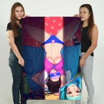 Overwatch D.Va Game Play  Wand-Kunstdruck Riesenposter 