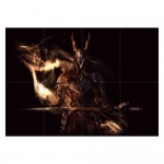 Dark Souls III The Fire Knight  Wand-Kunstdruck Riesenposter