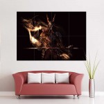 Dark Souls III The Fire Knight  Wand-Kunstdruck Riesenposter