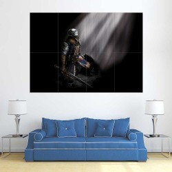 Dark Souls III Knight of Astora  Wand-Kunstdruck Riesenposter (P-2239)