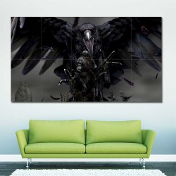 Dark Souls III Ravenking   Wand-Kunstdruck Riesenposter (P-2243)