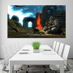 Dark Souls III Campfire  Wand-Kunstdruck Riesenposter (P-2245)