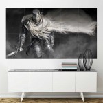 Dark Souls II Knight of Heide  Wand-Kunstdruck Riesenposter 