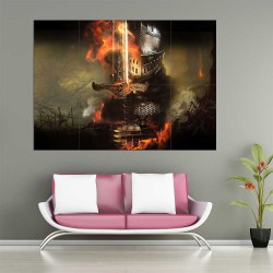 Dark Souls II Knight  Wand-Kunstdruck Riesenposter (P-2250)