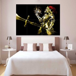 Dark Souls III Golden Knight  Wand-Kunstdruck Riesenposter (P-2252)