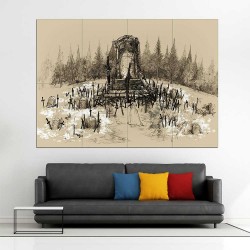 Dark Souls III Artorias Tomb  Wand-Kunstdruck Riesenposter (P-2257)